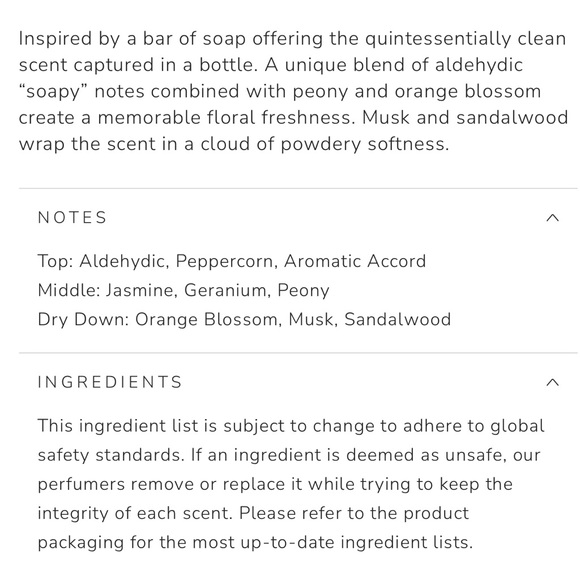 CLASSIC CLEAN ORIGINAL EAU DE PARFUM 2.0 oz/60 mL | ORIGINAL BOX NOT INCLUDED - Picture 4 of 5